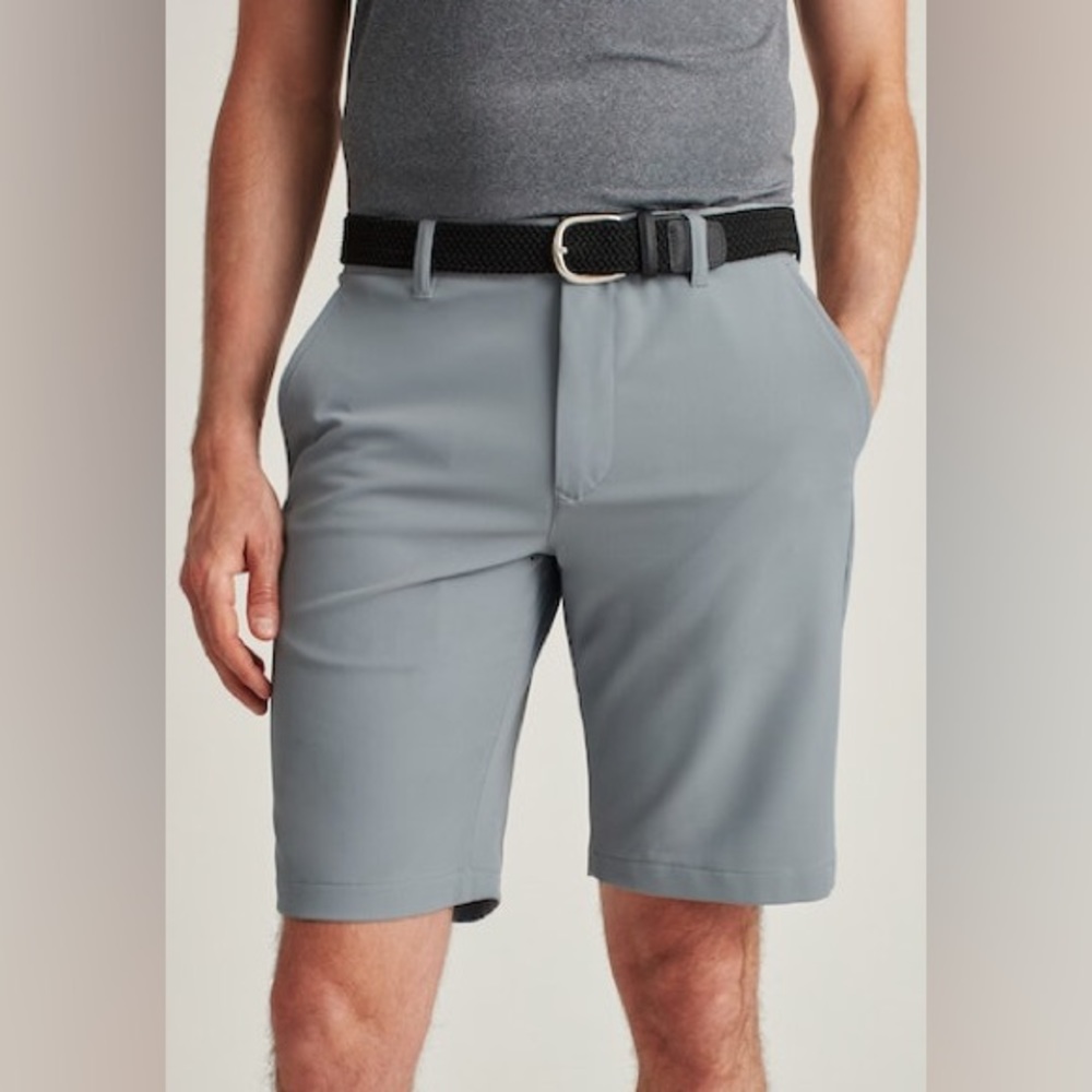 Bonobos Men’s Golf Shorts - grey, 10” inseam & 36” waist. Lightly used.